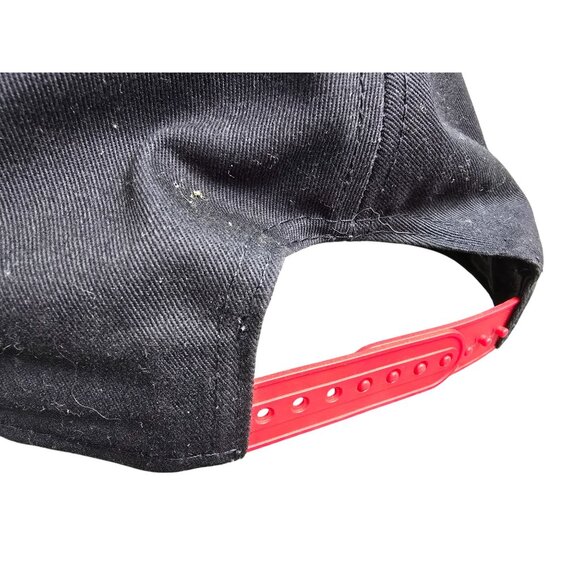 Atlanta Braves Cap 9FIFTY Snapback New Era Embroidered Logo Black & Red - Picture 5 of 8